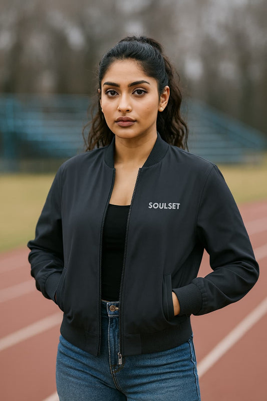 Ice In My Veins – Premium Bomber Jacket | 320 GSM | Winter Streetwear by SoulSet