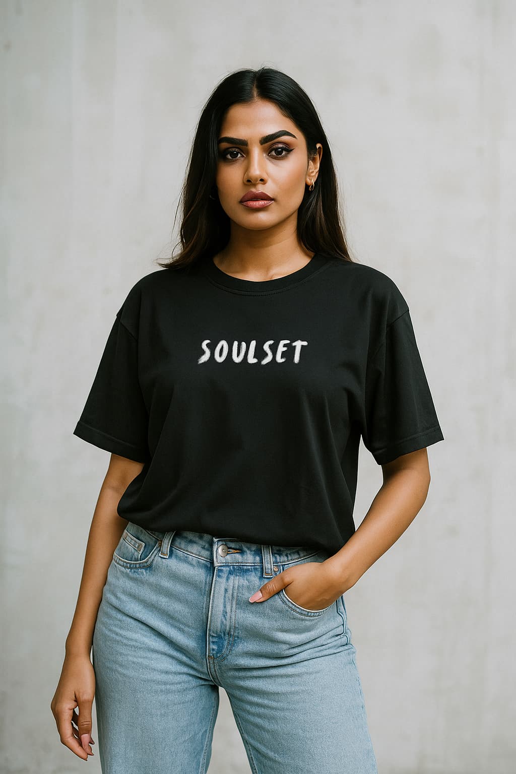 SOULSET Panther Bloom Oversized Graphic T-Shirt – Premium Streetwear