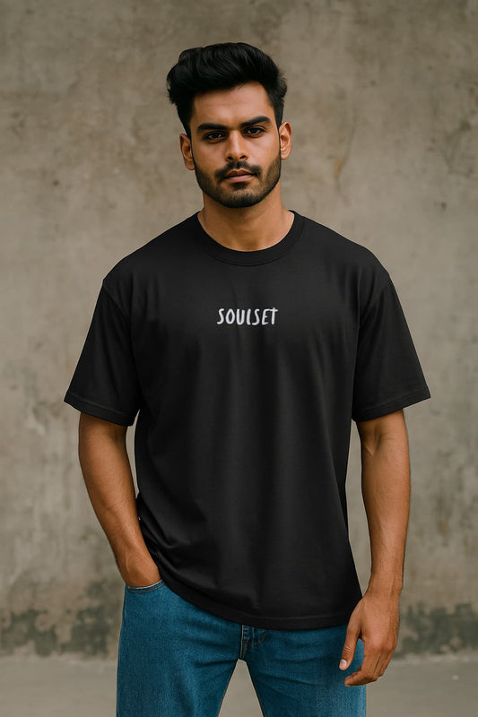 SOULSET Panther Bloom Oversized Graphic T-Shirt – Premium Streetwear