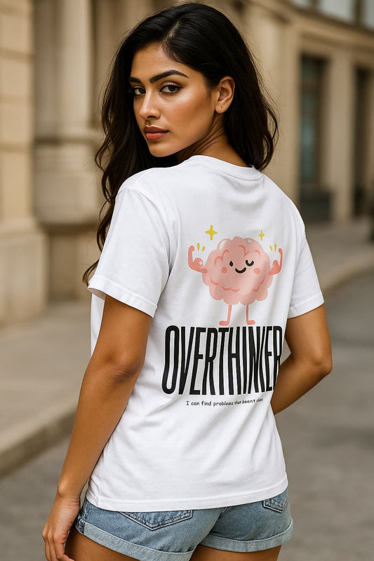 oVERTHINKER BACK TEE