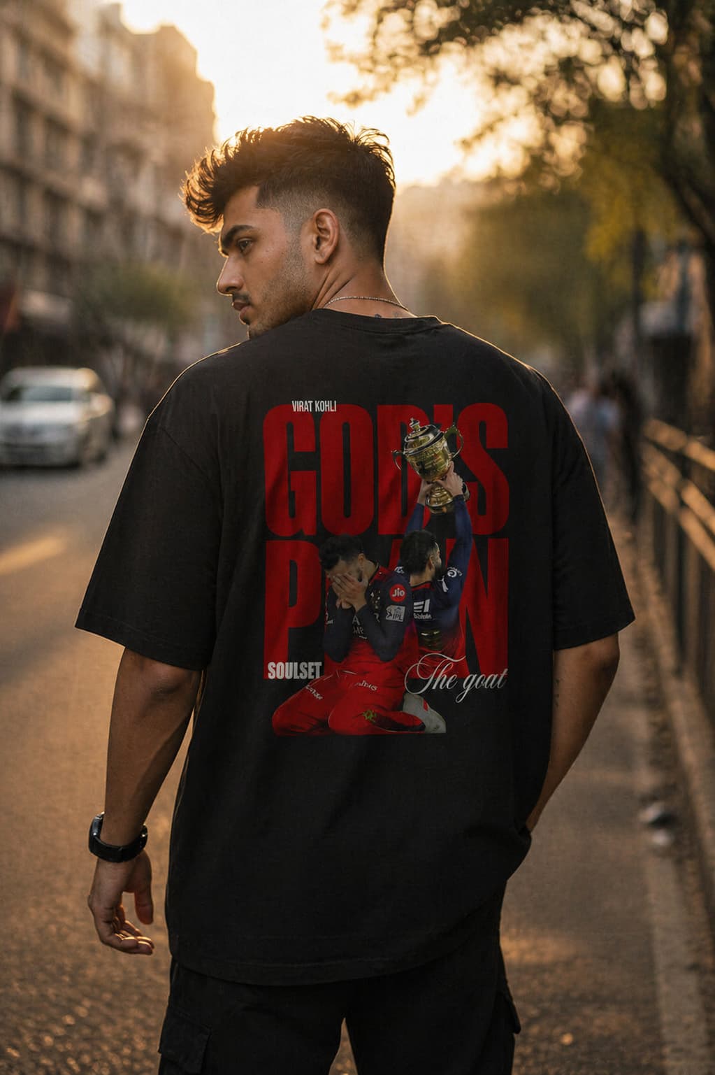 God's Plan – The King Oversized T-Shirt