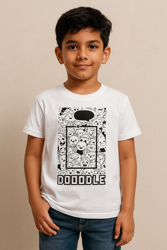 Dooooodle – Kids Creative Doodle Art T-Shirt