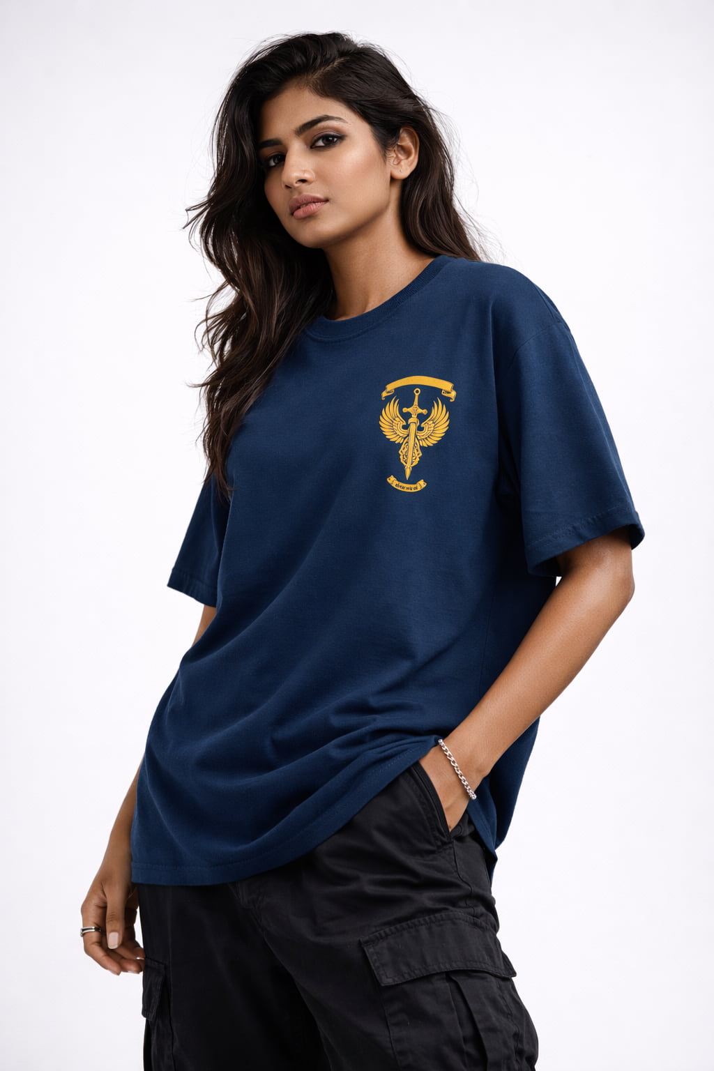 बलिदान (Balidan) — Dhurandhar Army Oversized Tee