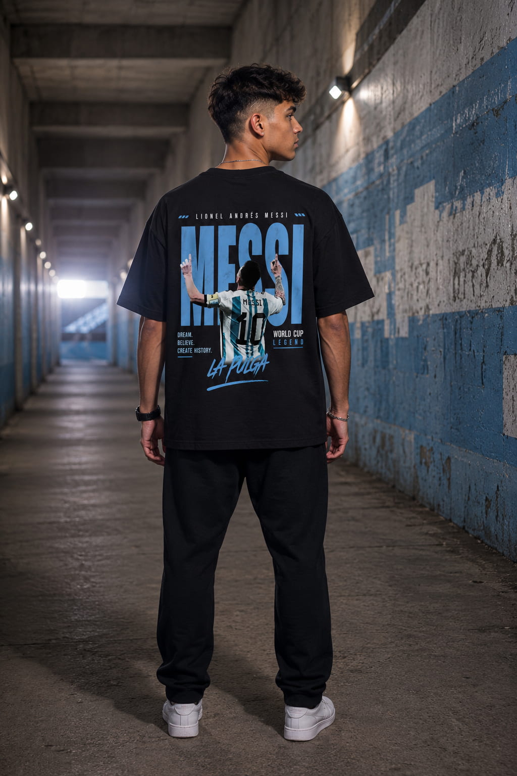 MESSI BLACK BACK