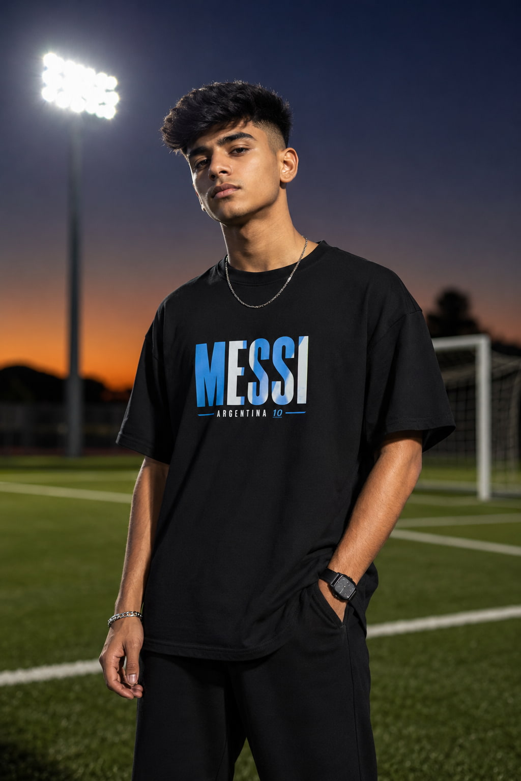 MESSI BLACK FRONT
