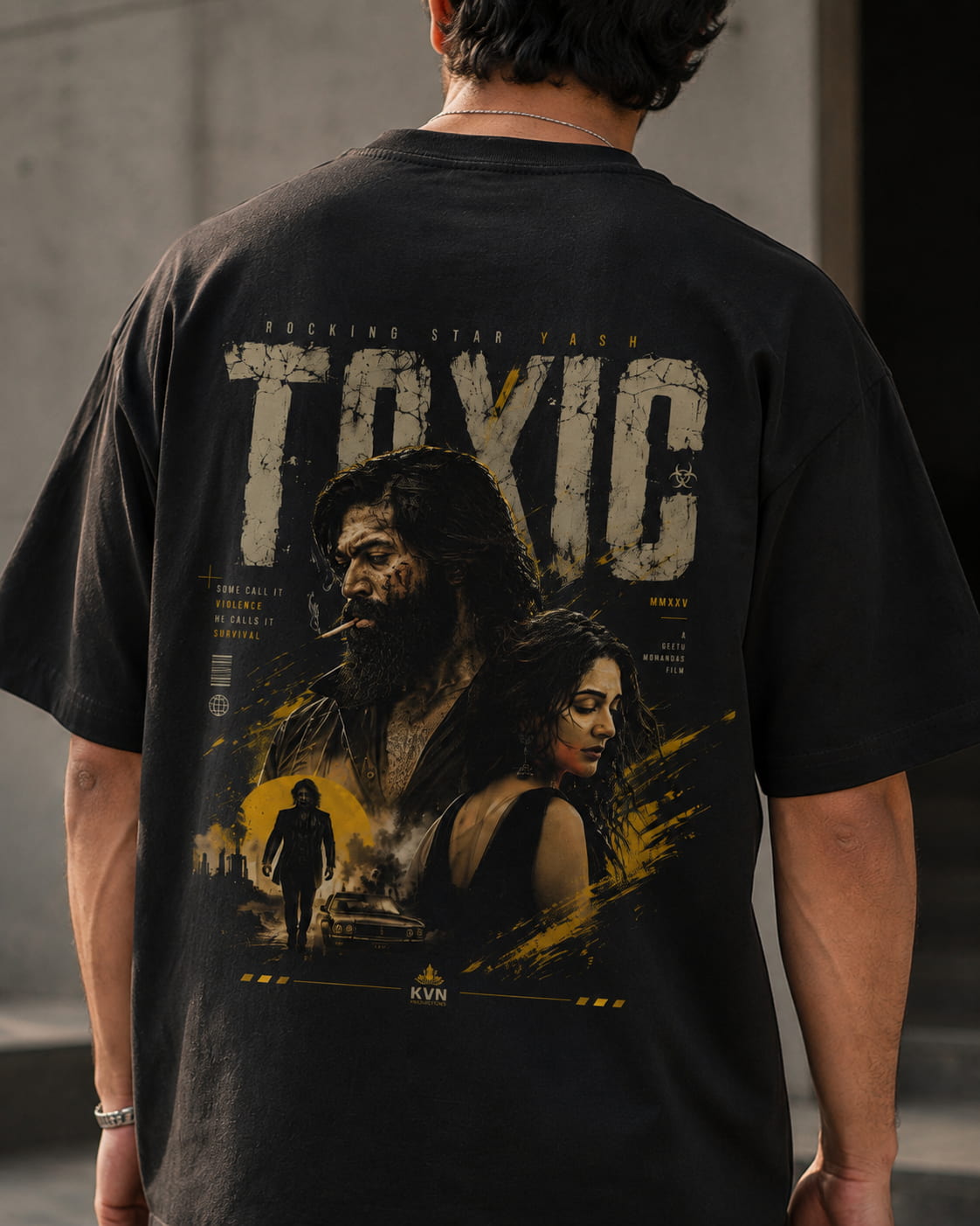 Toxic Graphic T-Shirt in Urban Focus