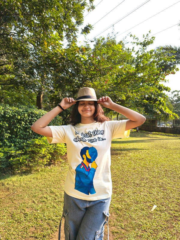 @oopsitsaditi wearing TIME CHANGES EVERYTHING